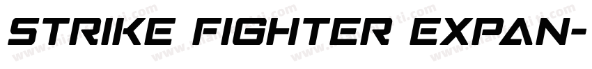 Strike Fighter Expan字体转换